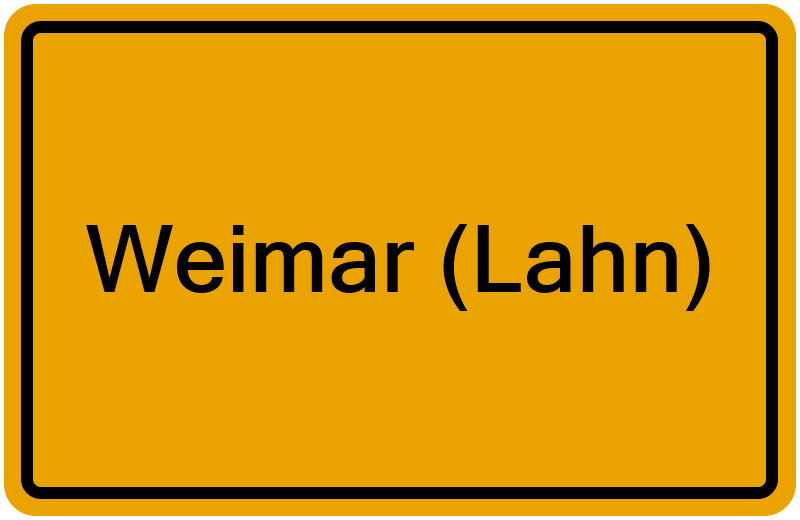 Handelsregisterauszug Weimar (Lahn)